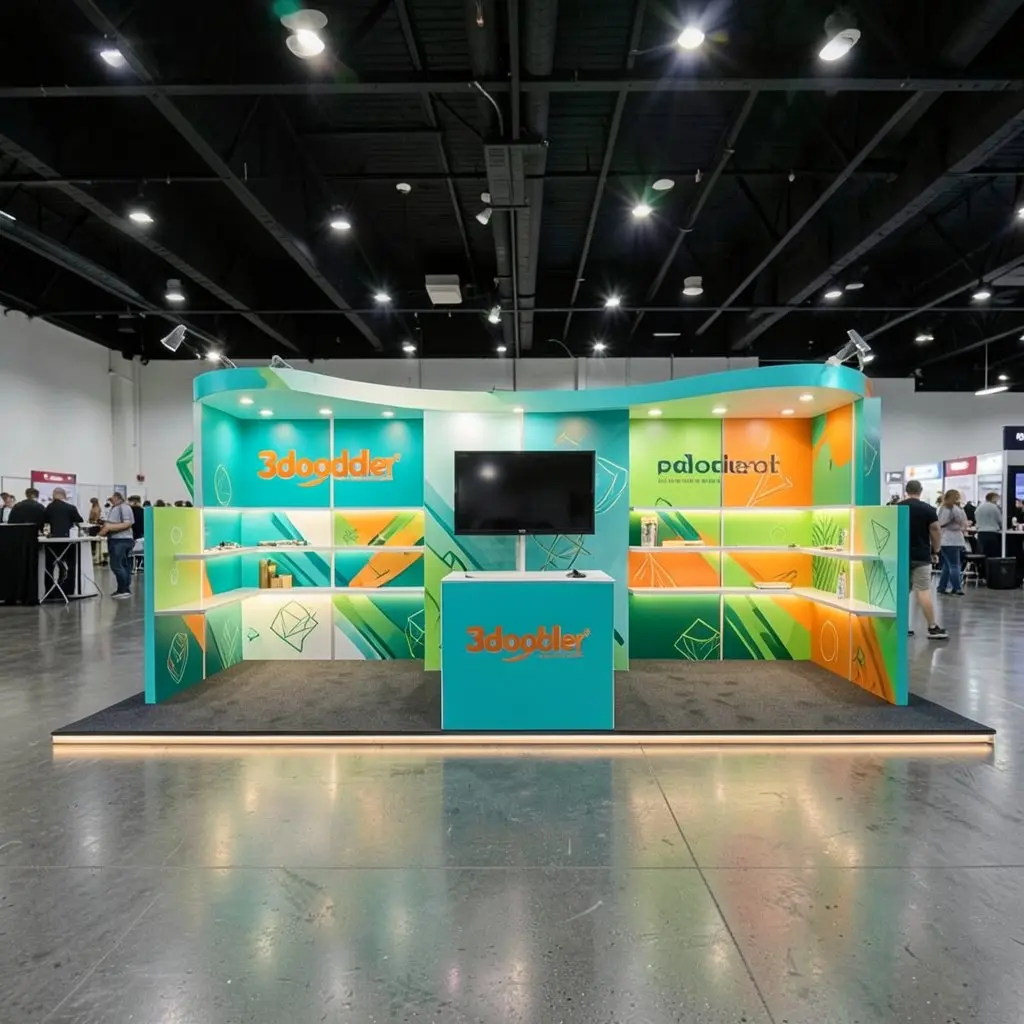 3Doodler Trade show exhibit