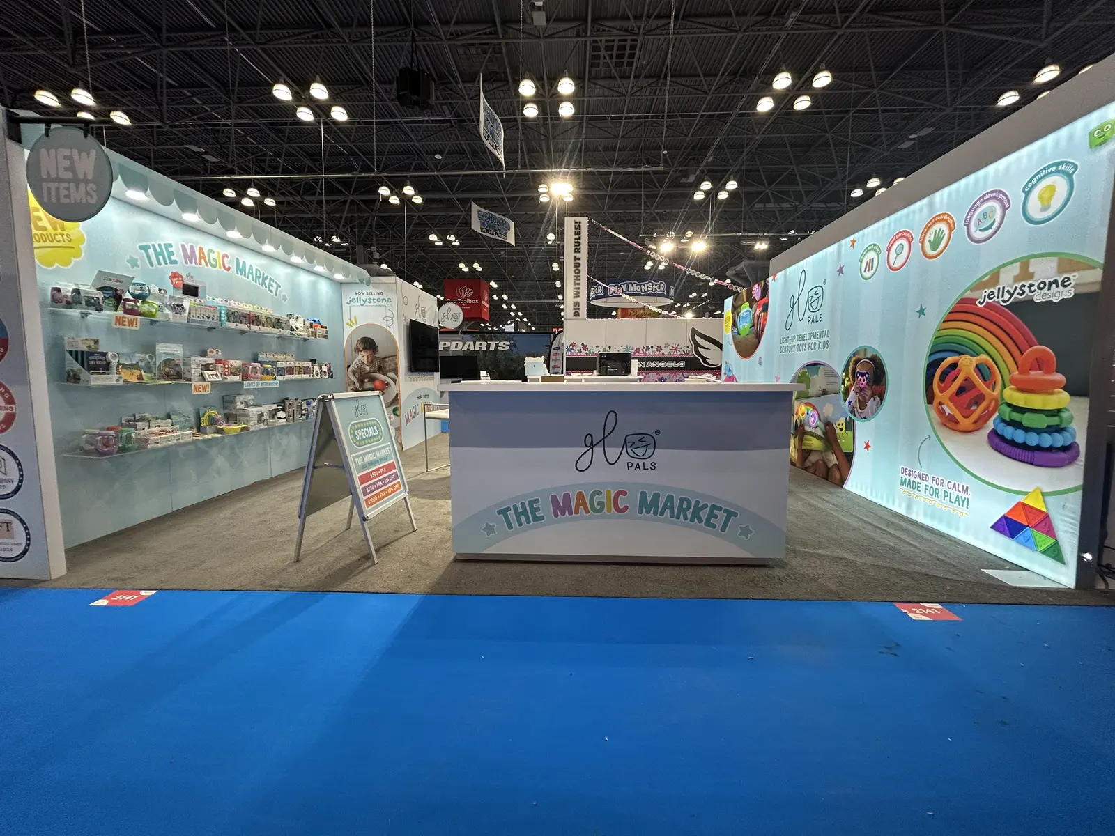 Glo Pals Product exhibit