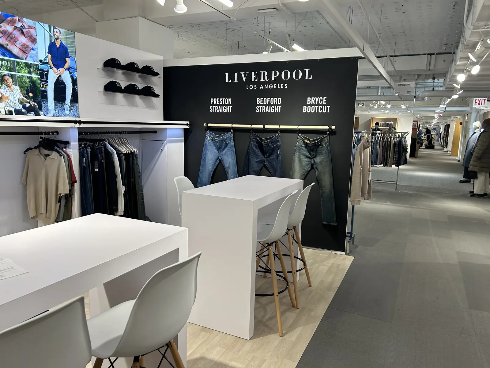 Liverpool Los Angeles Showroom environment