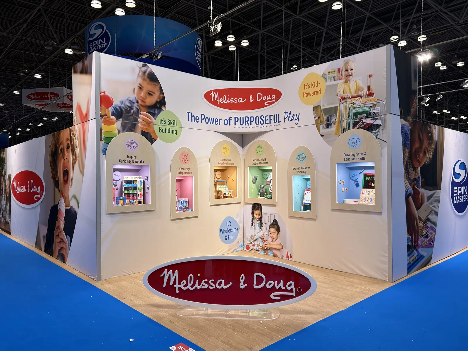 Multiple toy brands Event reference photography