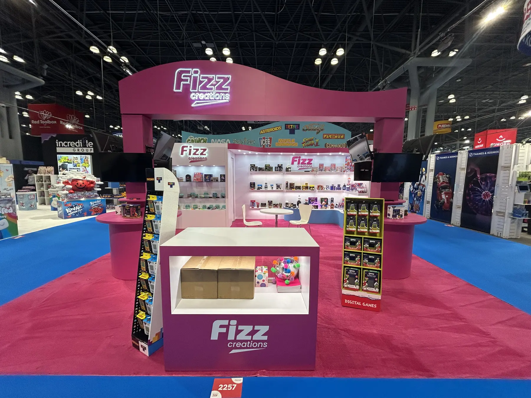Fizz Creations Product exhibit project view 1