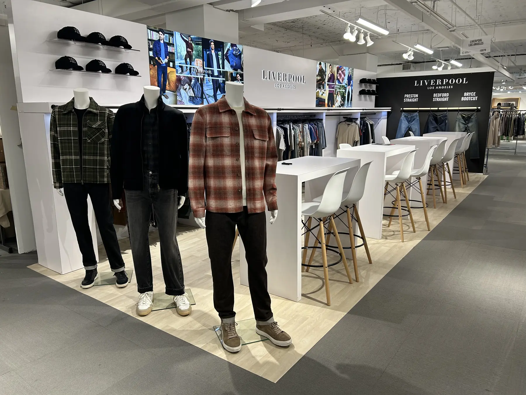 Liverpool Los Angeles Showroom environment project view 1