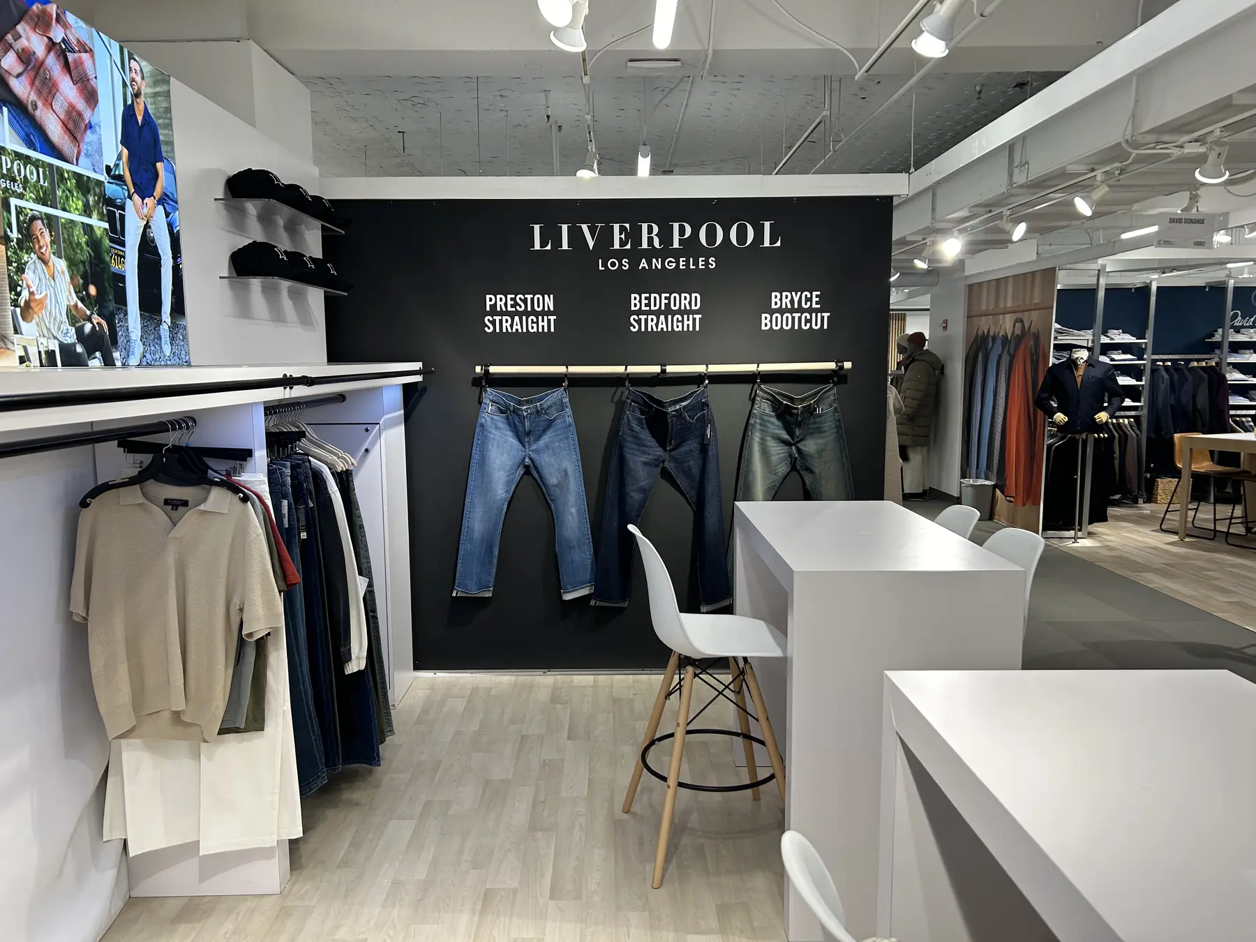 Liverpool Los Angeles Showroom environment project view 3