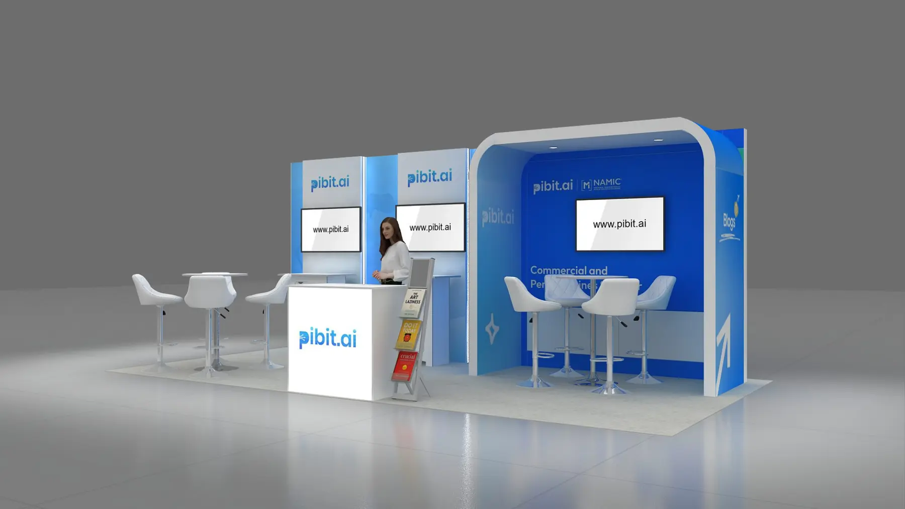 Pitbi Exhibit concept render project view 1