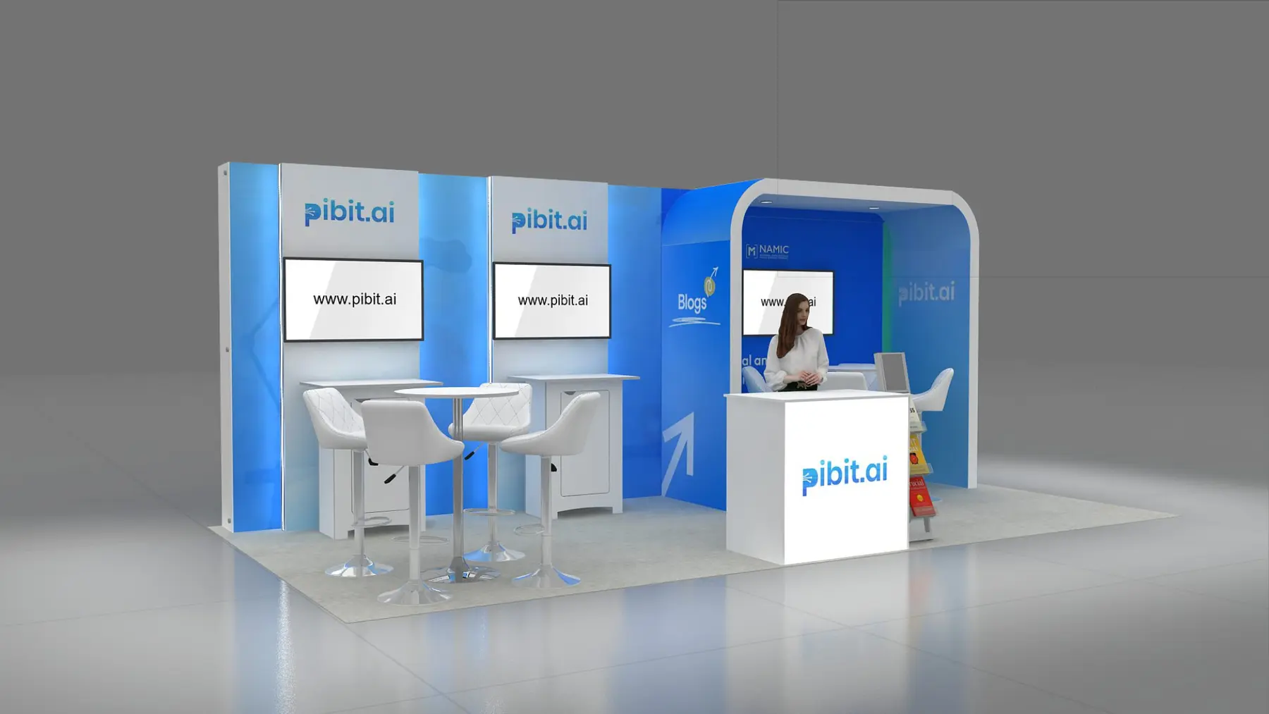 Pitbi Exhibit concept render project view 3