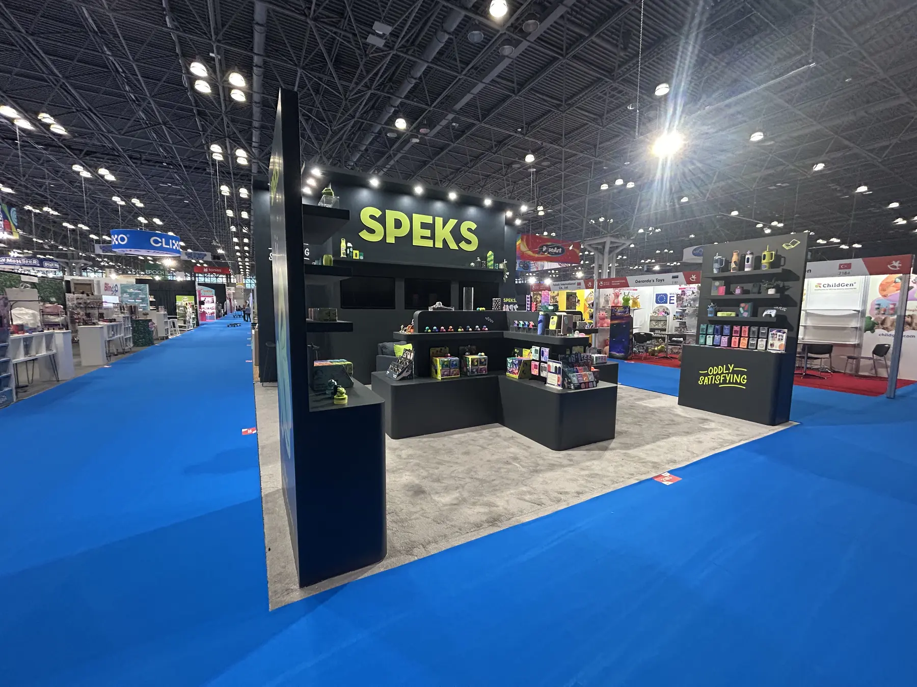SPEKS Trade show exhibit project view 3